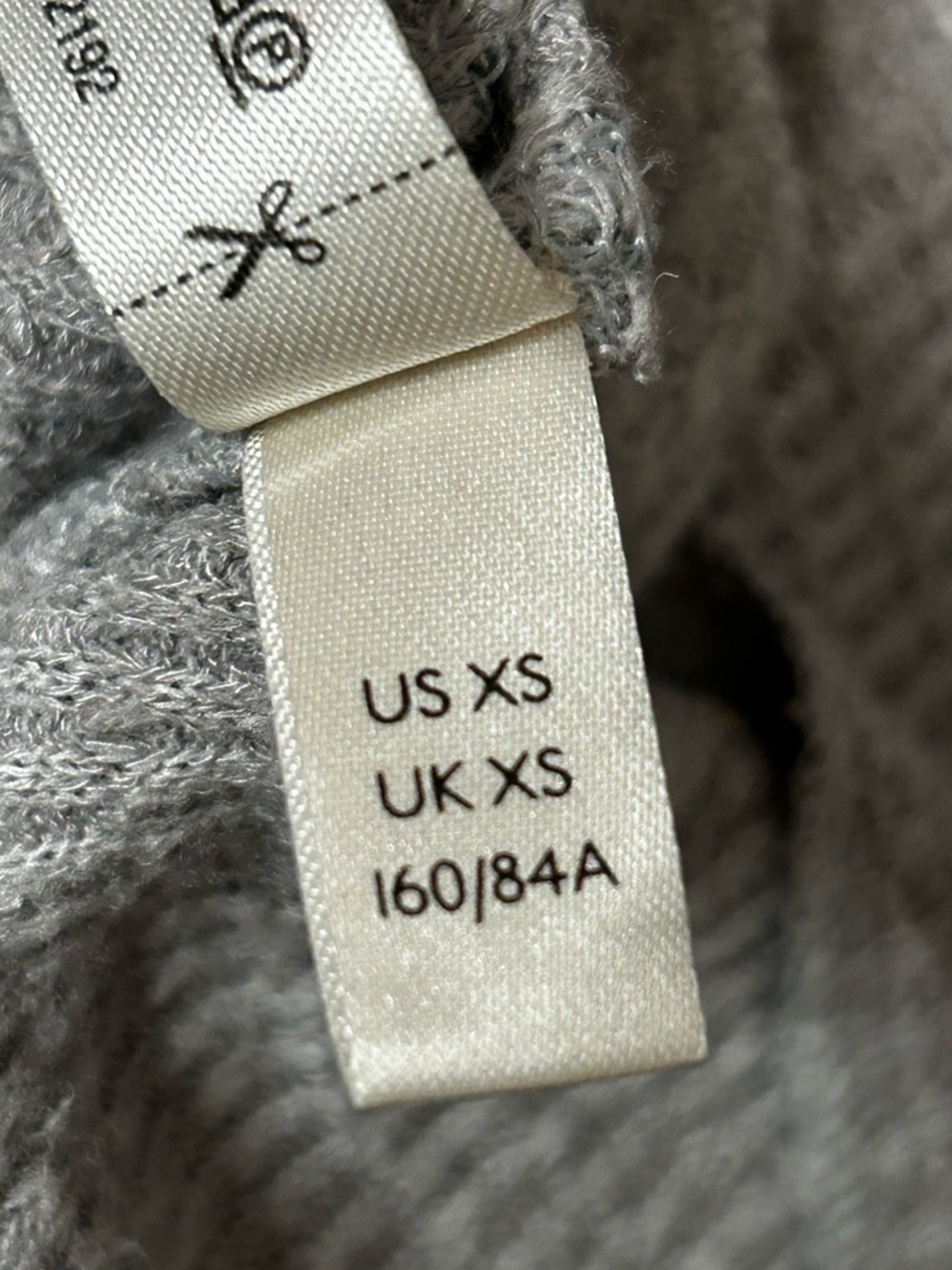 Intimately by Free People One of the Girls Long Sleeve Gray Waffle Knit Henley - Picture 9 of 13